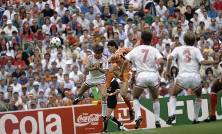 Marco van Basten scores his masterpiece goals in the 1988 Euros!
