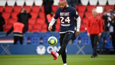Football player Neymar sports a Kobe Bryant tribute