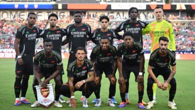 Arsenal, in all the glory of their new away strip, are ready for another Premier League battle.