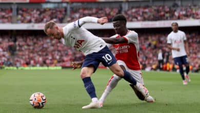 Tottenham take on Arsenal in a thriller