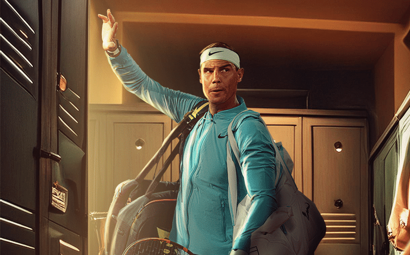 Rafael Nadal retired