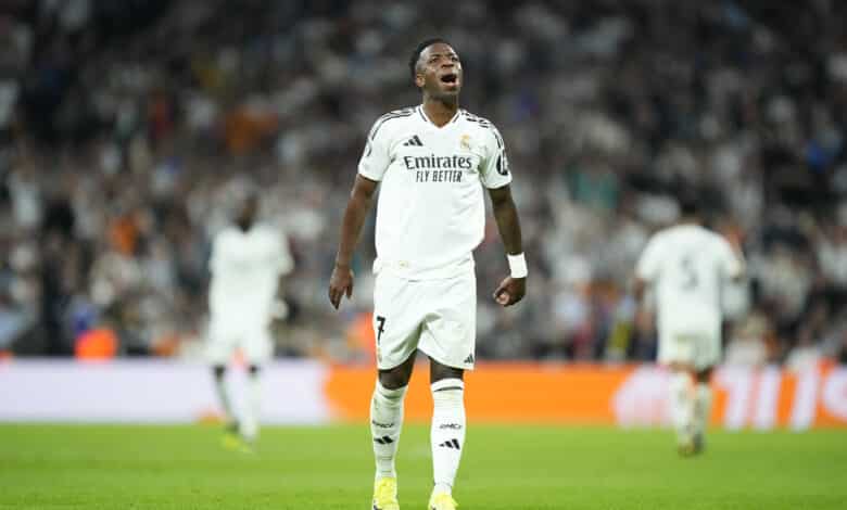 Vinicius Junior winger of Real Madrid