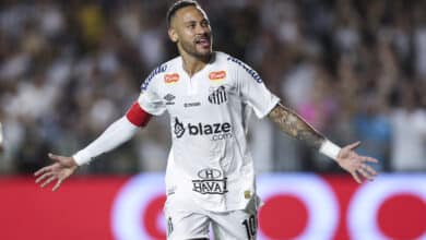 Neymar is right back into the swing of things at Santos