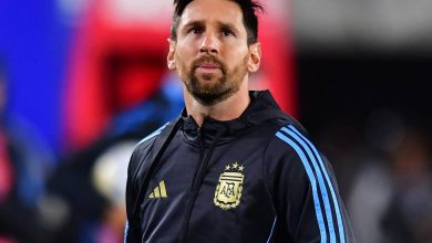 Lionel Messi of Argentina