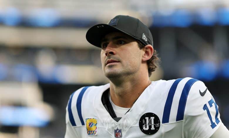Daniel Jones #17 of the Indianapolis Colts